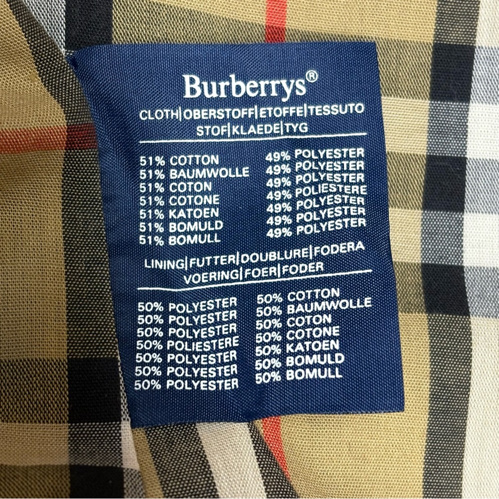 Burberry trench coat. - Picture 12 of 14